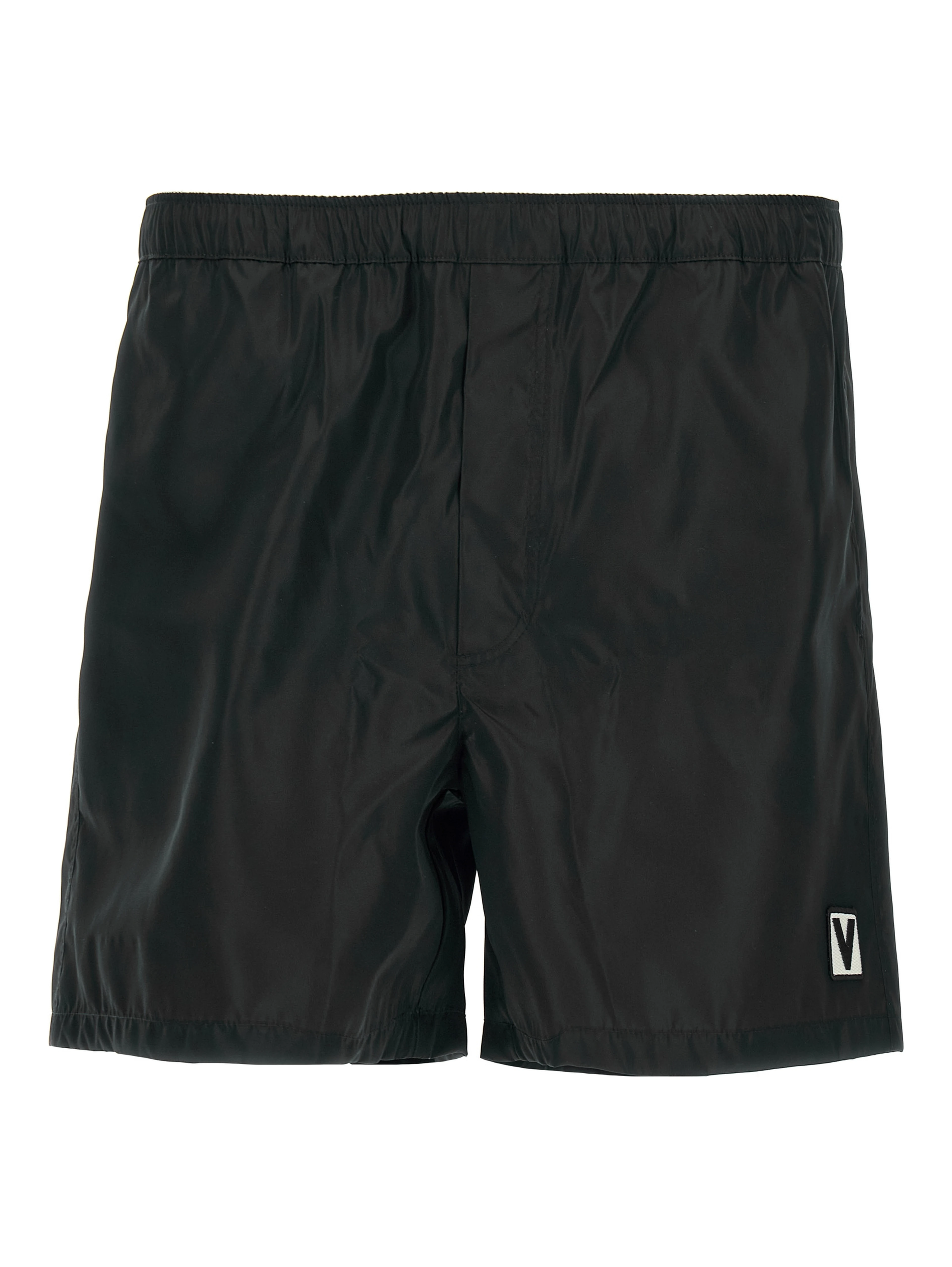 Black Polyamide Swim Shorts
