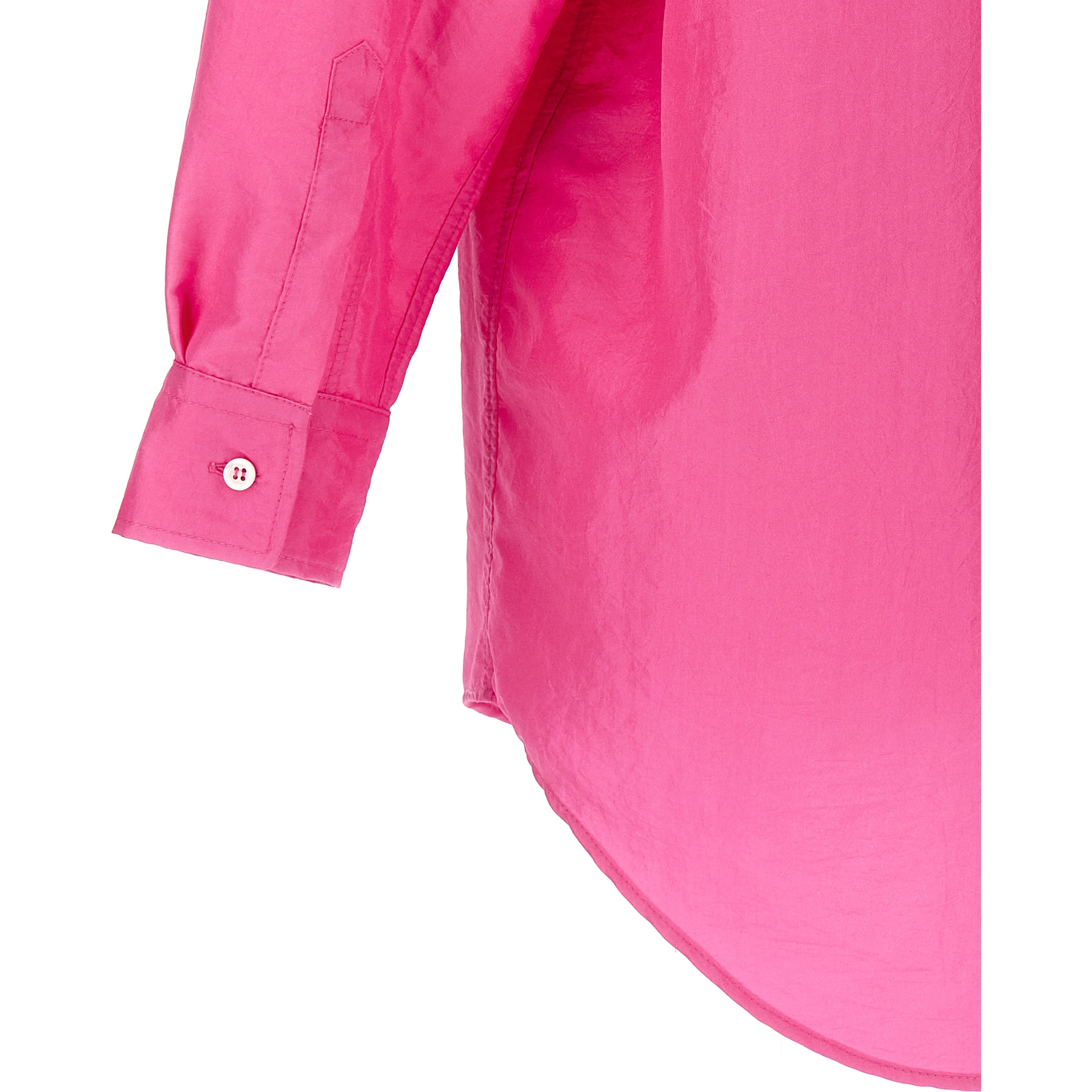 Fuchsia Polyamide Blouse