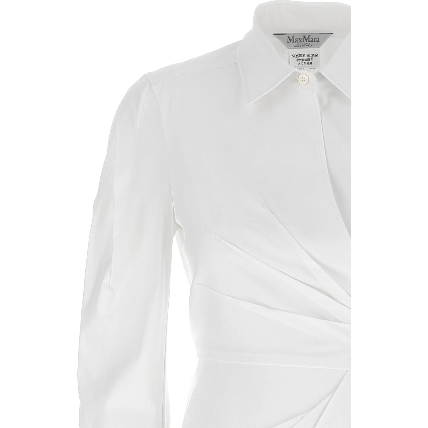 White Cotton Long Dress
