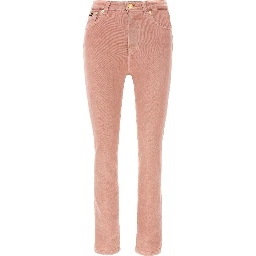 Multicolor Cotton High-Waisted Jean