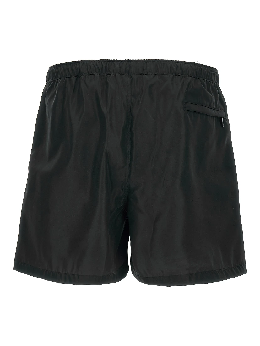 Black Polyamide Swim Shorts