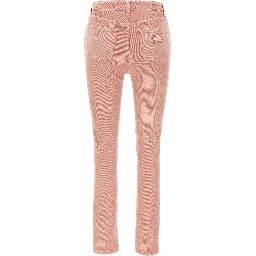 Multicolor Cotton High-Waisted Jean
