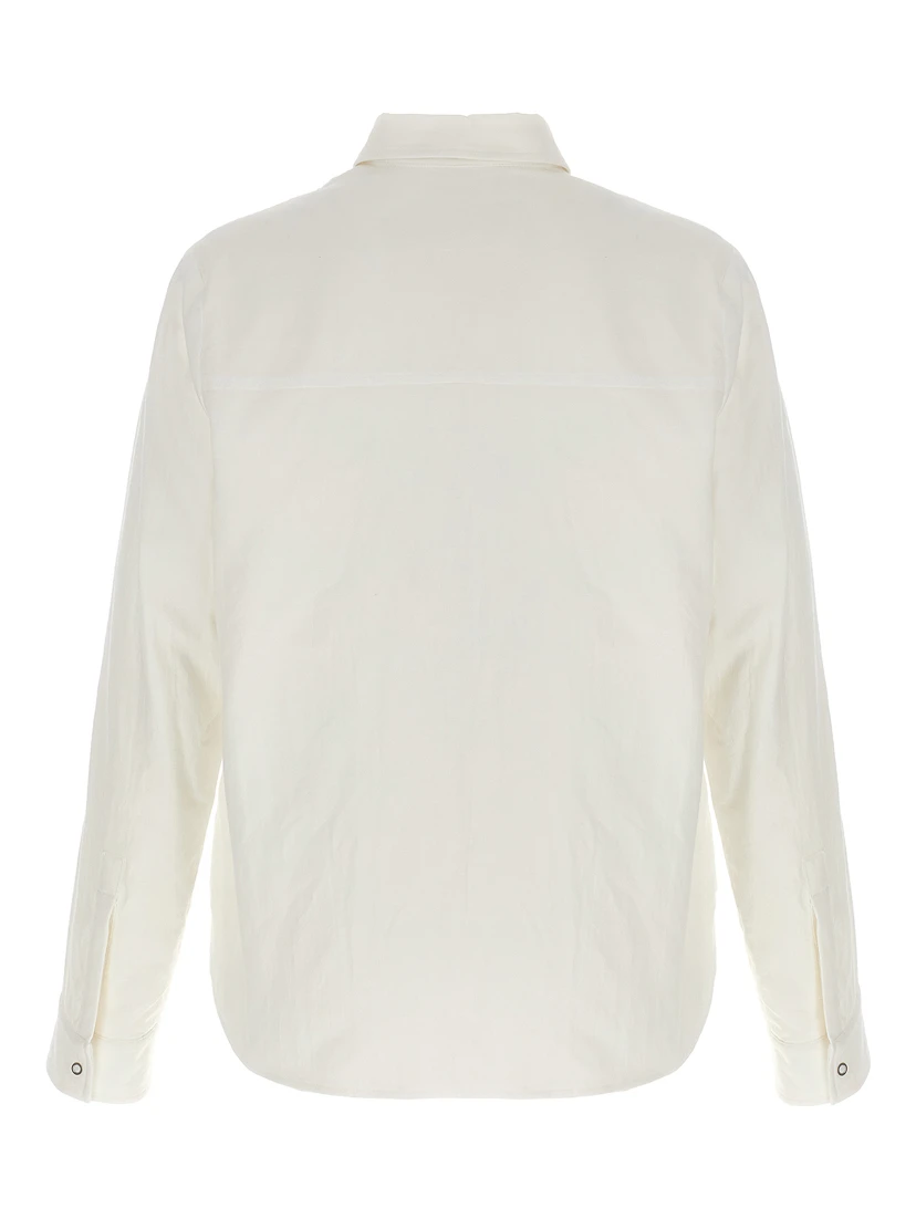 White Polyamide Blouse