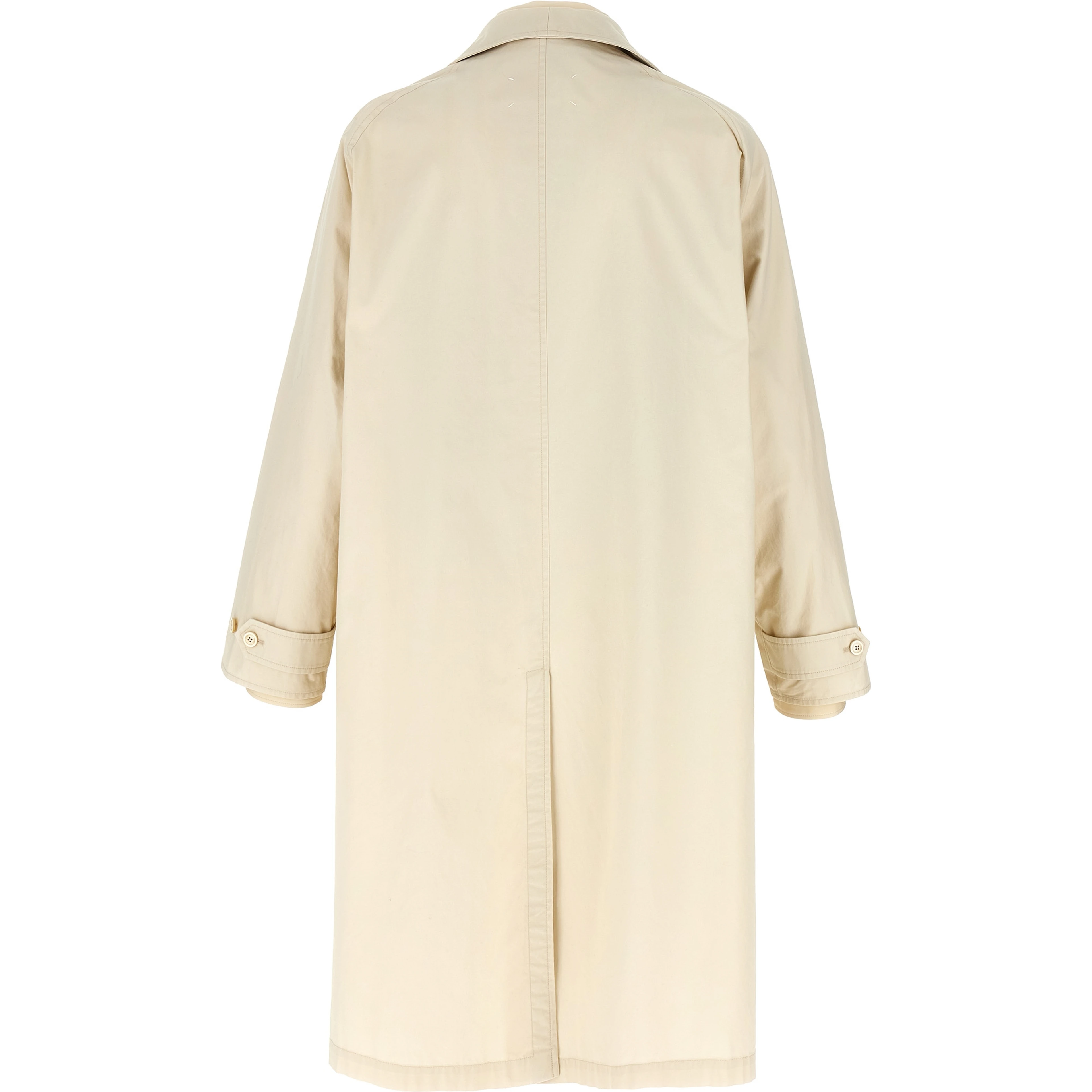 Beige Cotton Coat