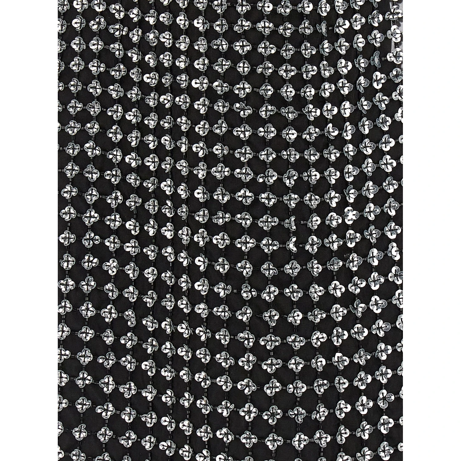 Black Silk Short Dress