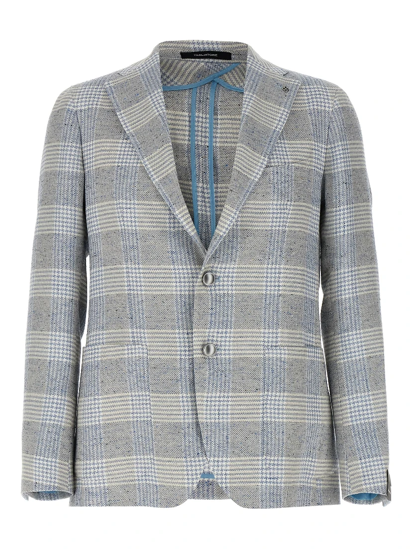 Blue Cotton Blazer