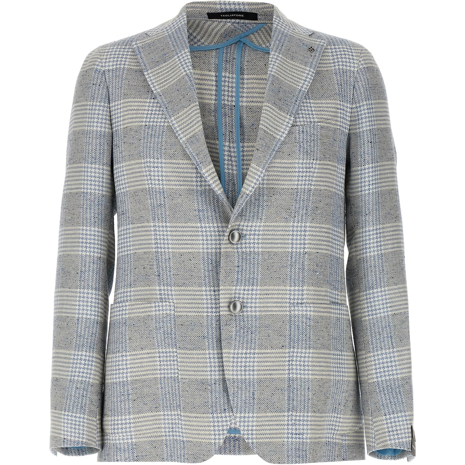 Blue Cotton Blazer