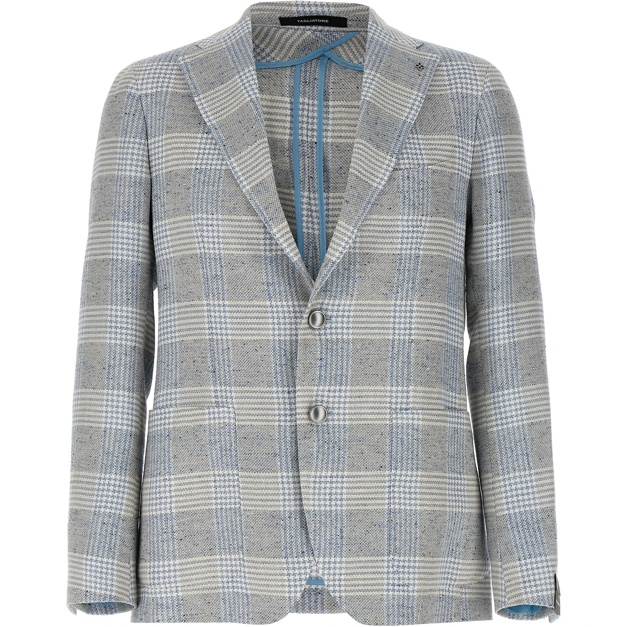 Blue Cotton Blazer