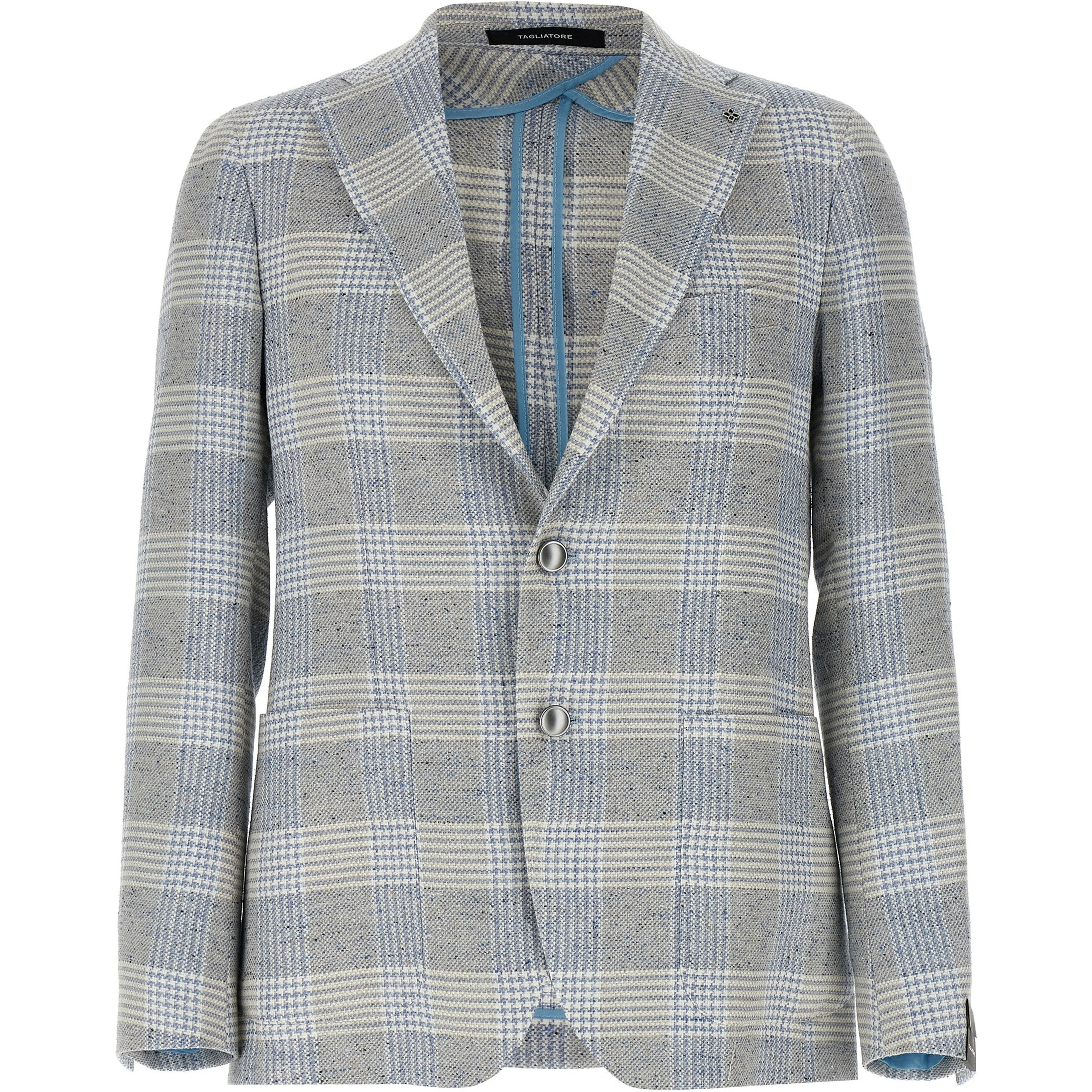 Blue Cotton Blazer
