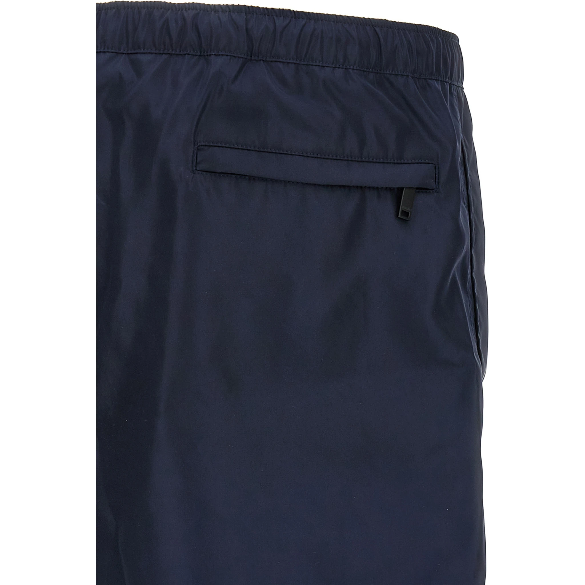 Blue Polyamide Swim Shorts