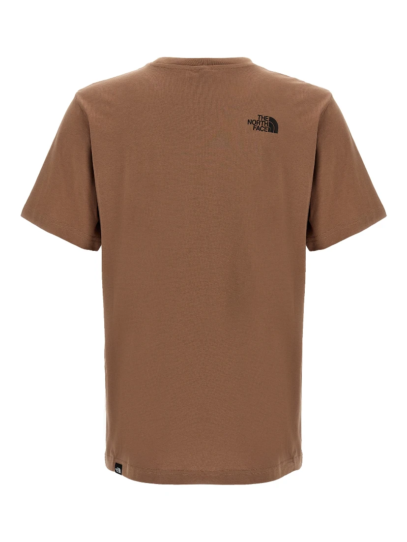 Brown Cotton T-Shirt