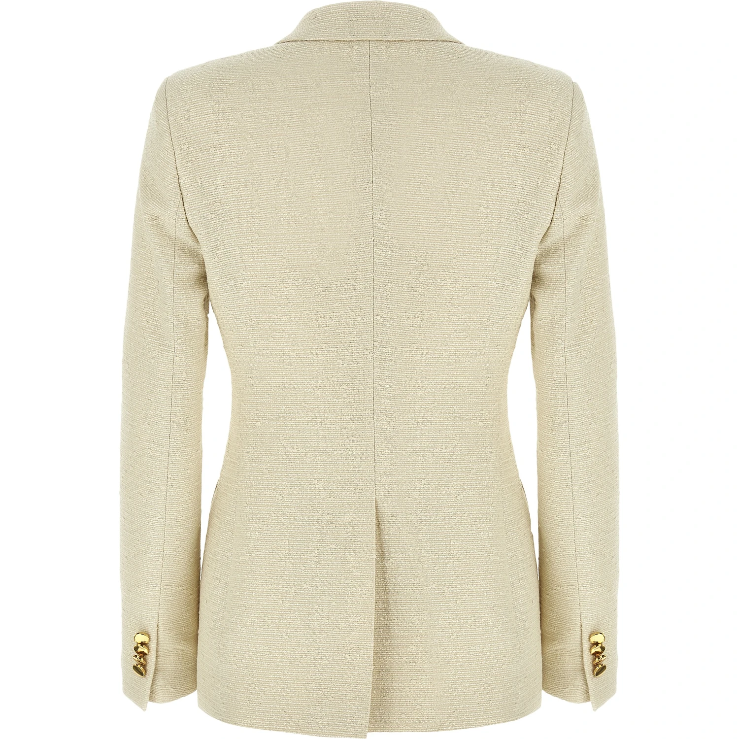 Beige Cotton Blazer