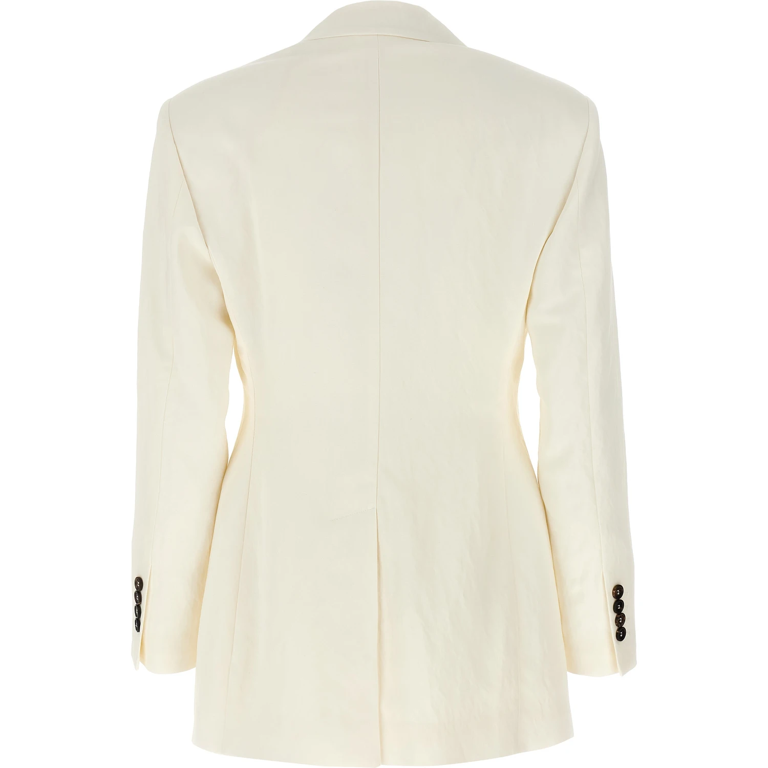 White Straw Blazer