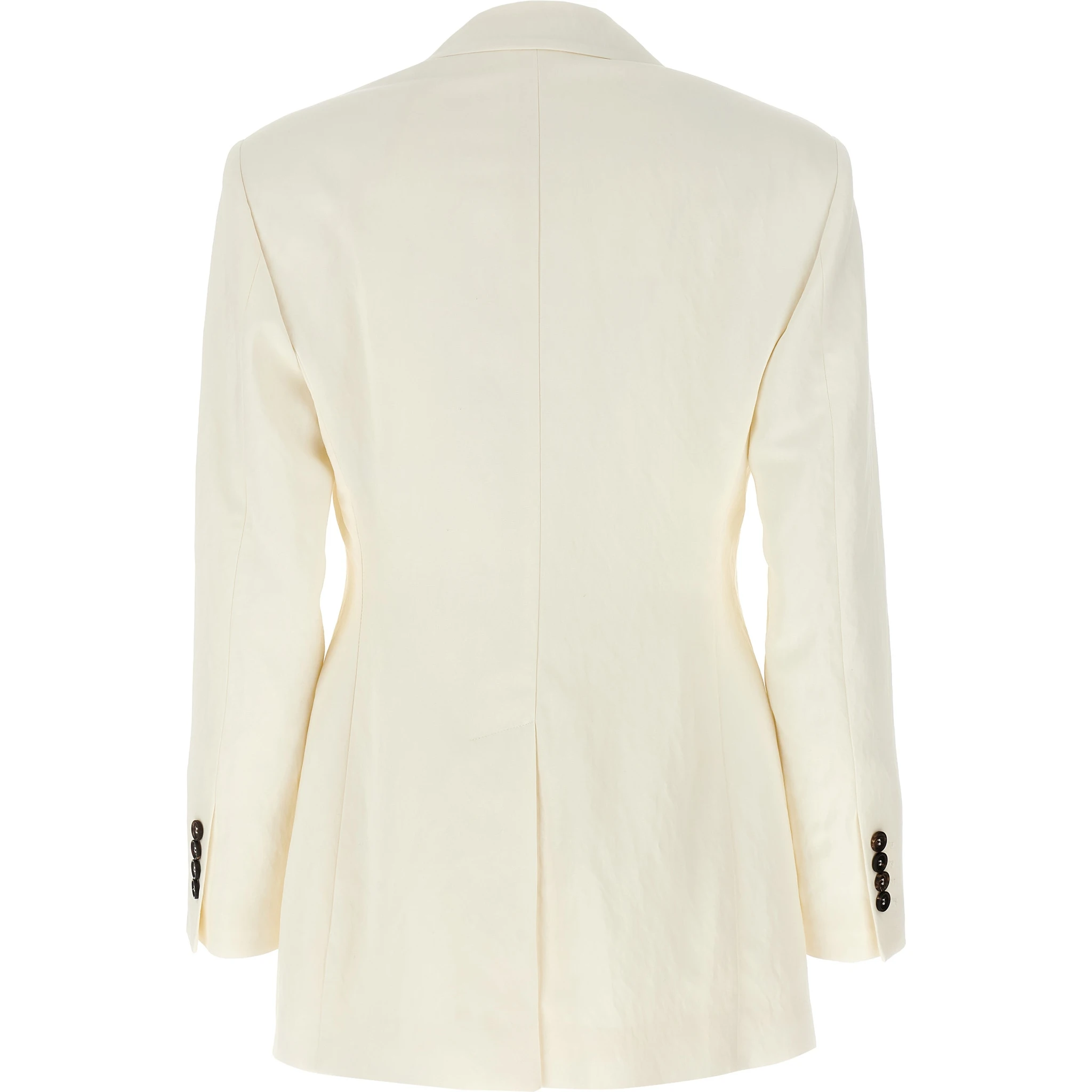 White Straw Blazer