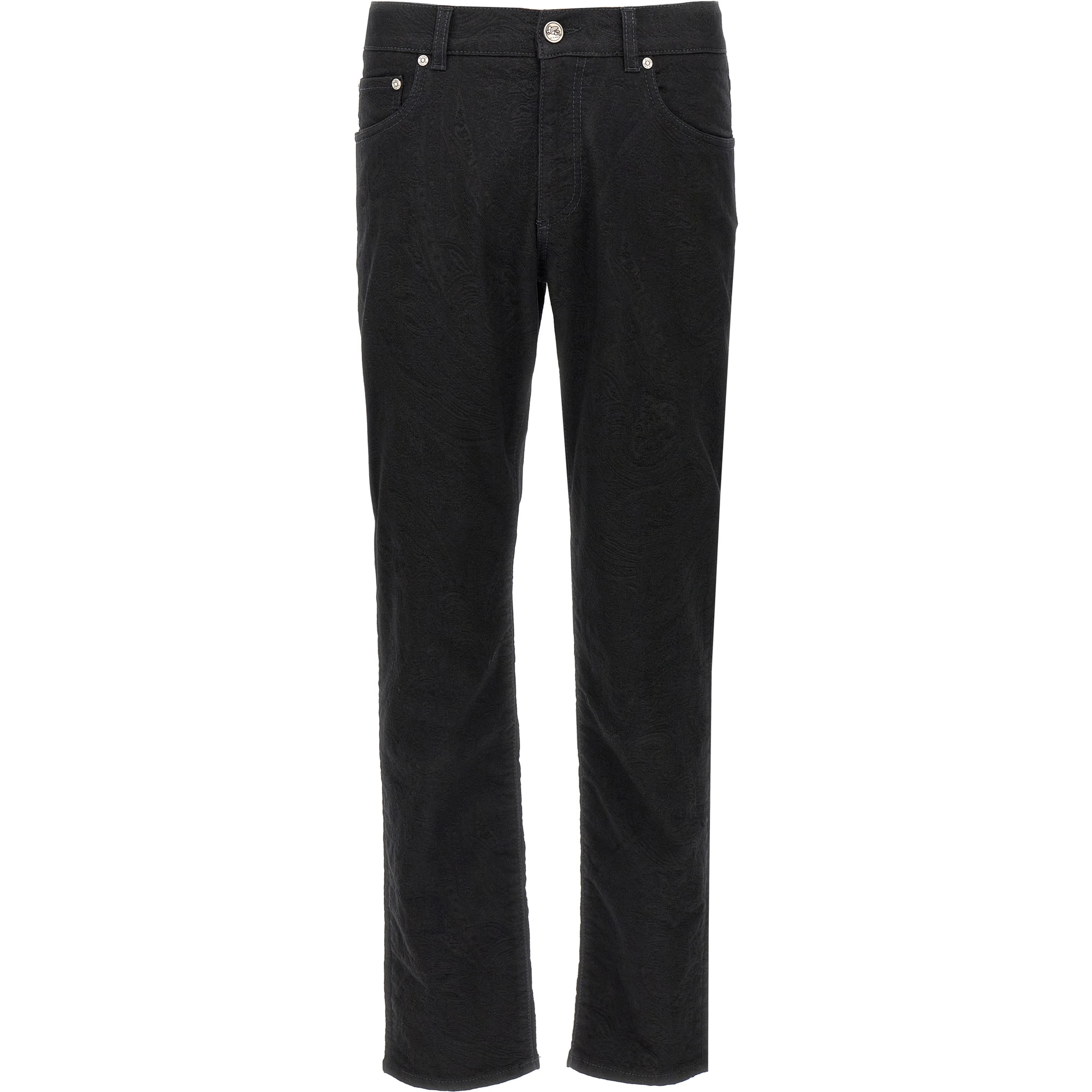 Black Cotton Jeans Denim