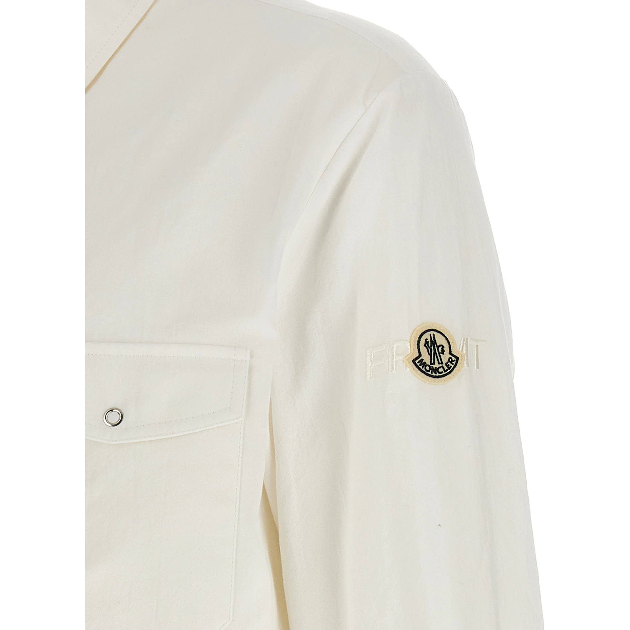 White Polyamide Blouse