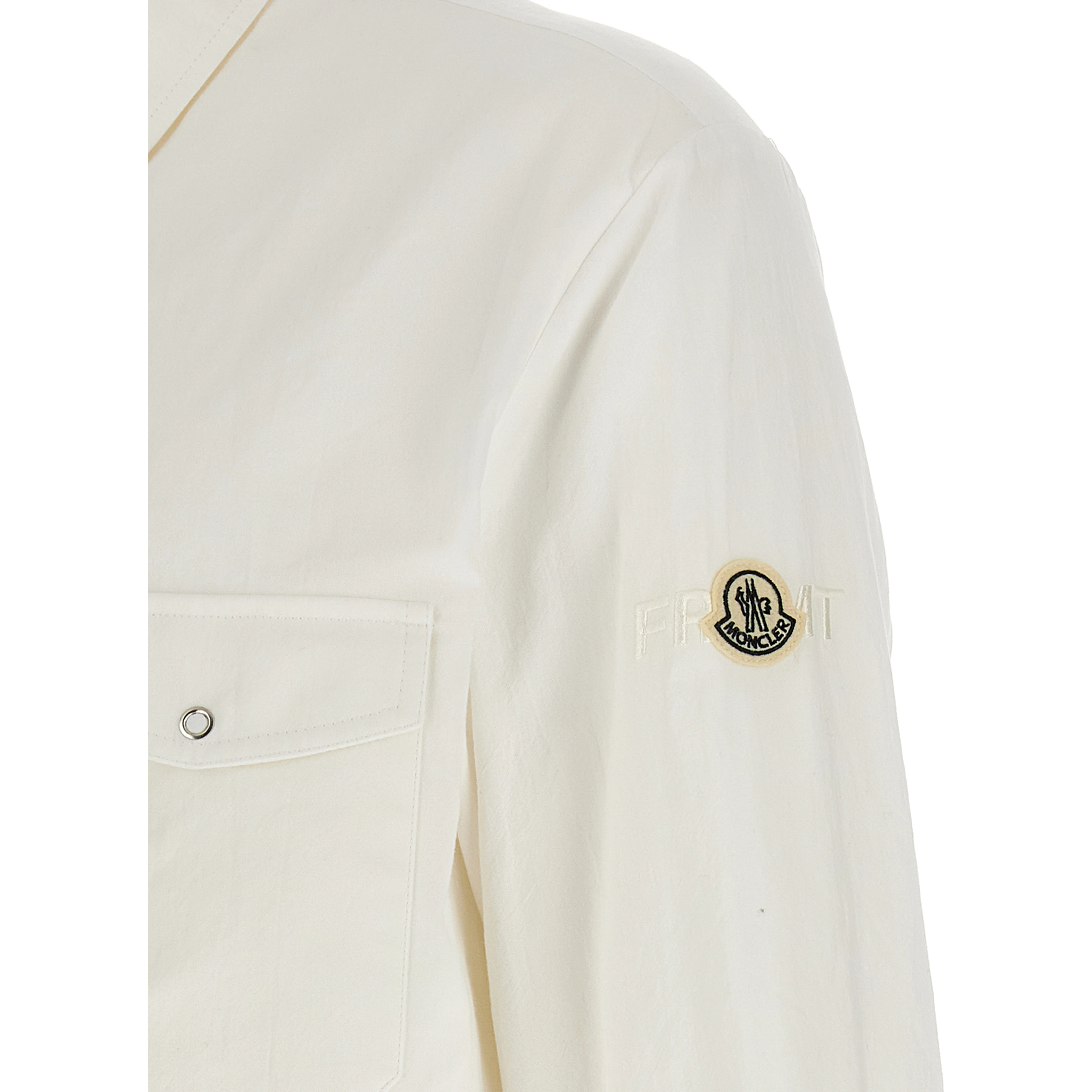 White Polyamide Blouse