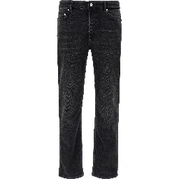 Black Cotton Jeans Denim