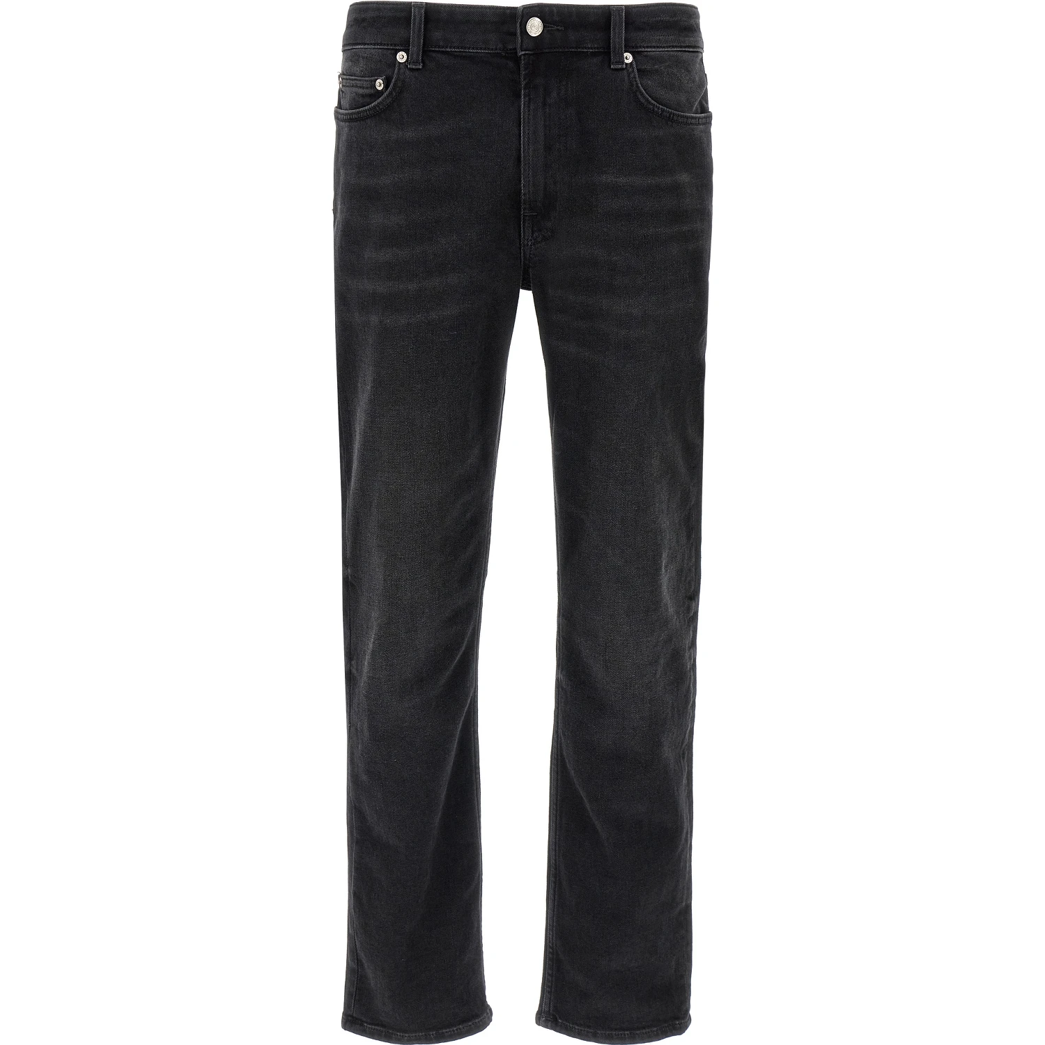 Black Cotton Jeans Denim