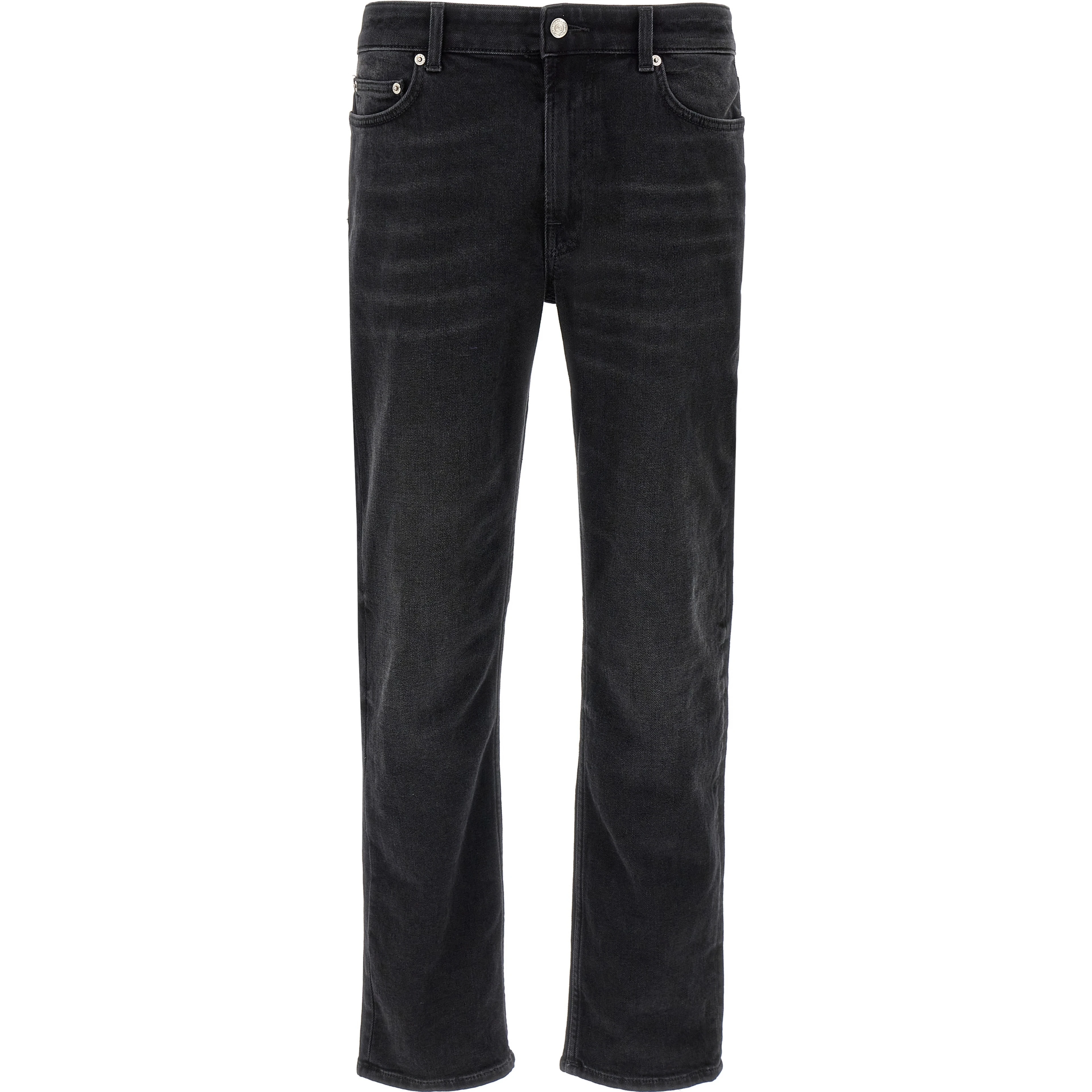 Black Cotton Jeans Denim