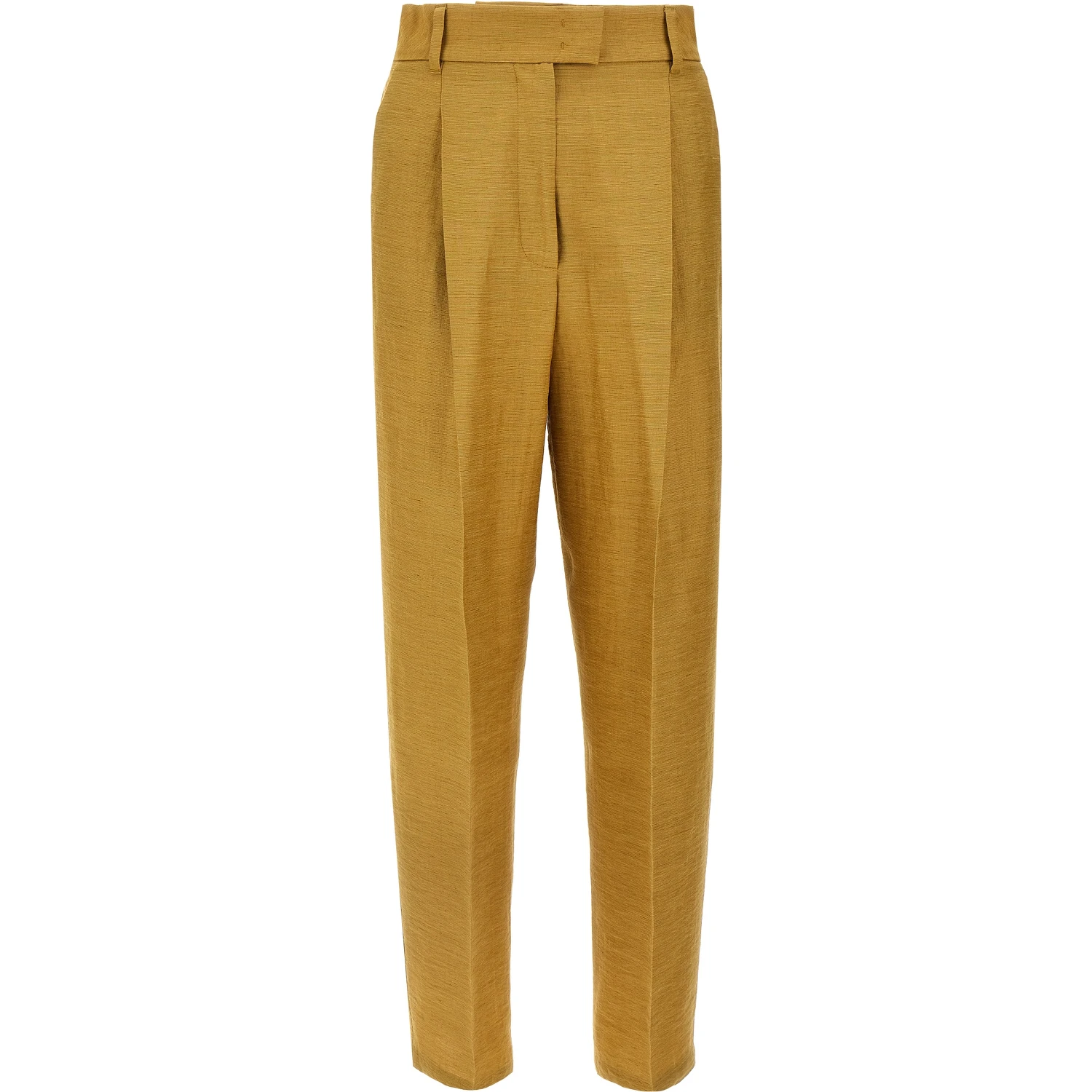 Gold Fluorofiber Dress Pants
