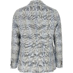 Blue Cotton Blazer