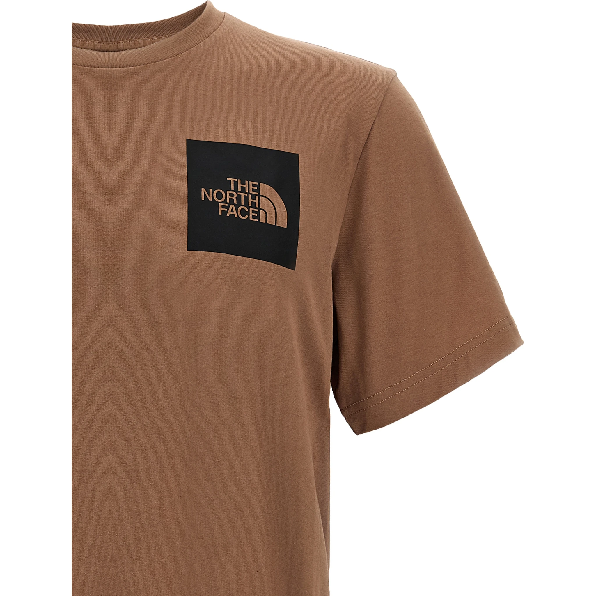 Brown Cotton T-Shirt