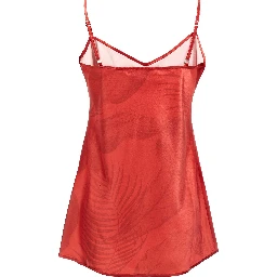 Multicolor Polyester Tank Tops