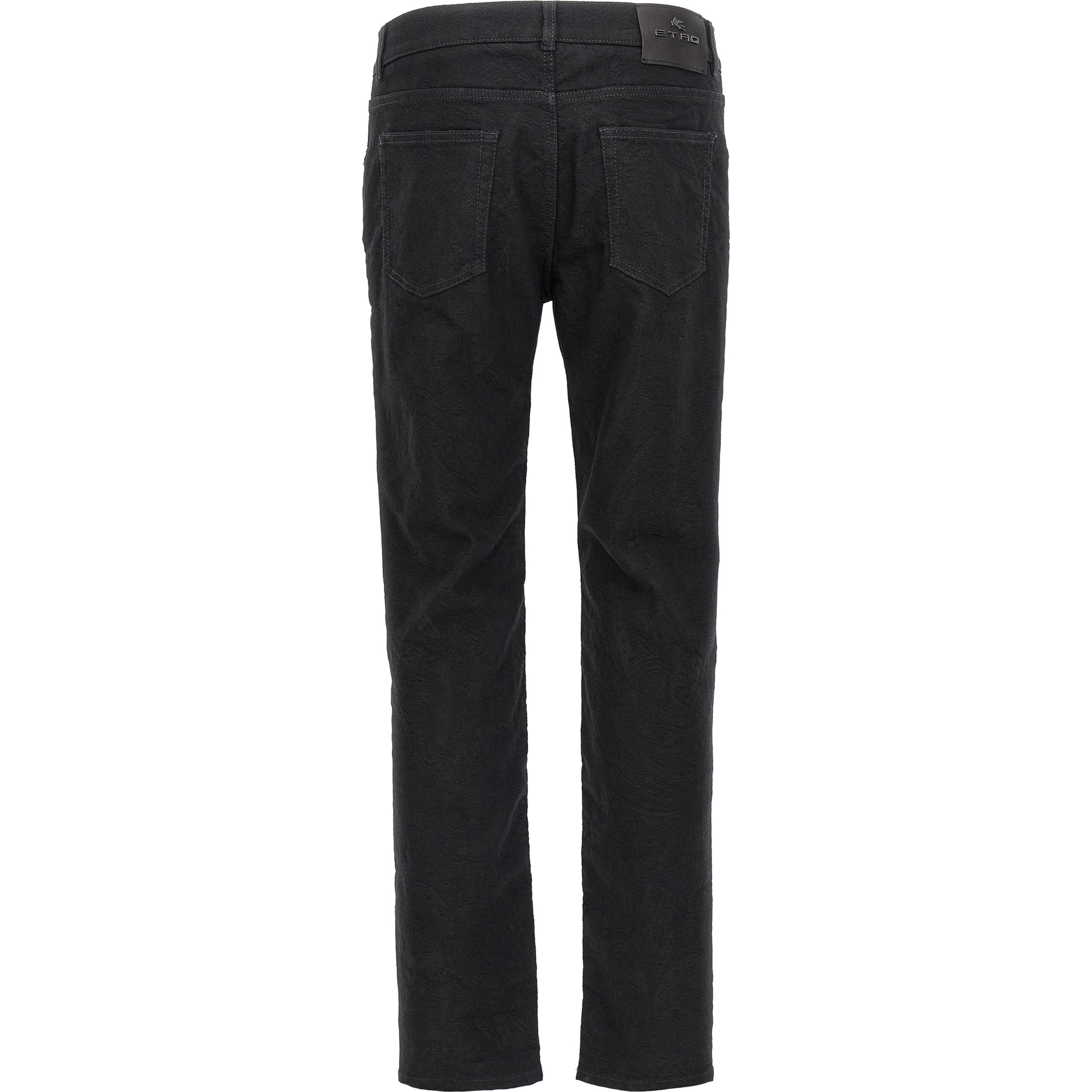 Black Cotton Jeans Denim