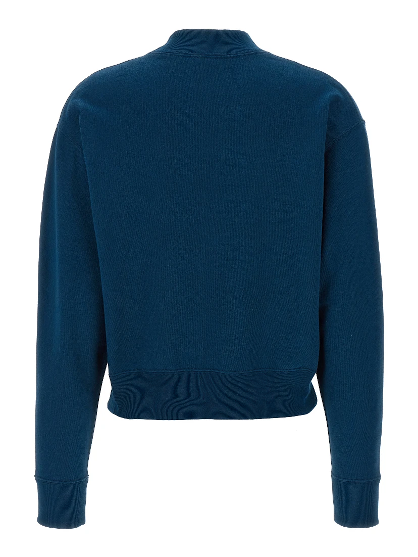 Blue Cotton Sweatshirt