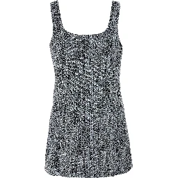 Multicolor Cotton Short Dress