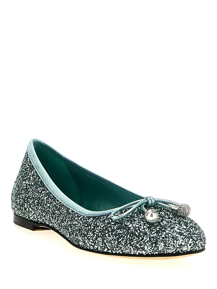 Bicolor Textile Ballet Flats alternative