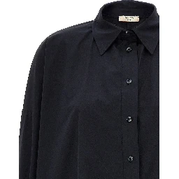 Blue Cotton Blouse