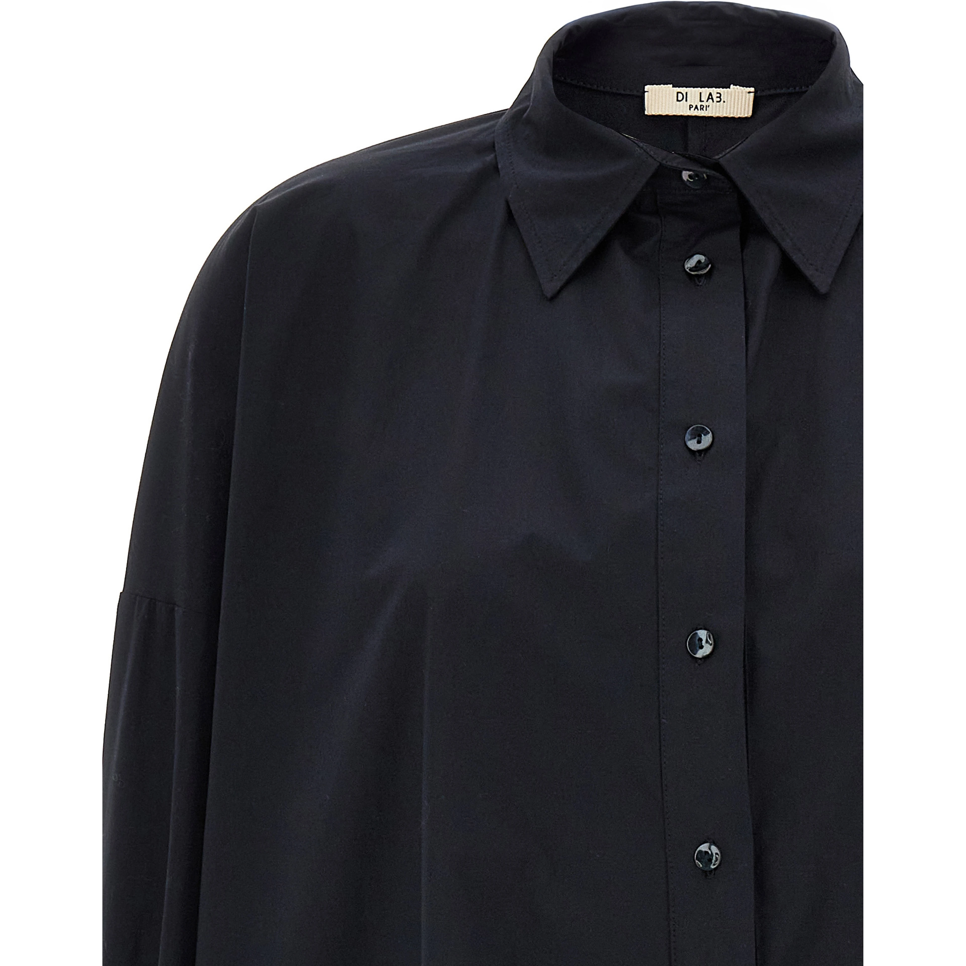 Blue Cotton Blouse