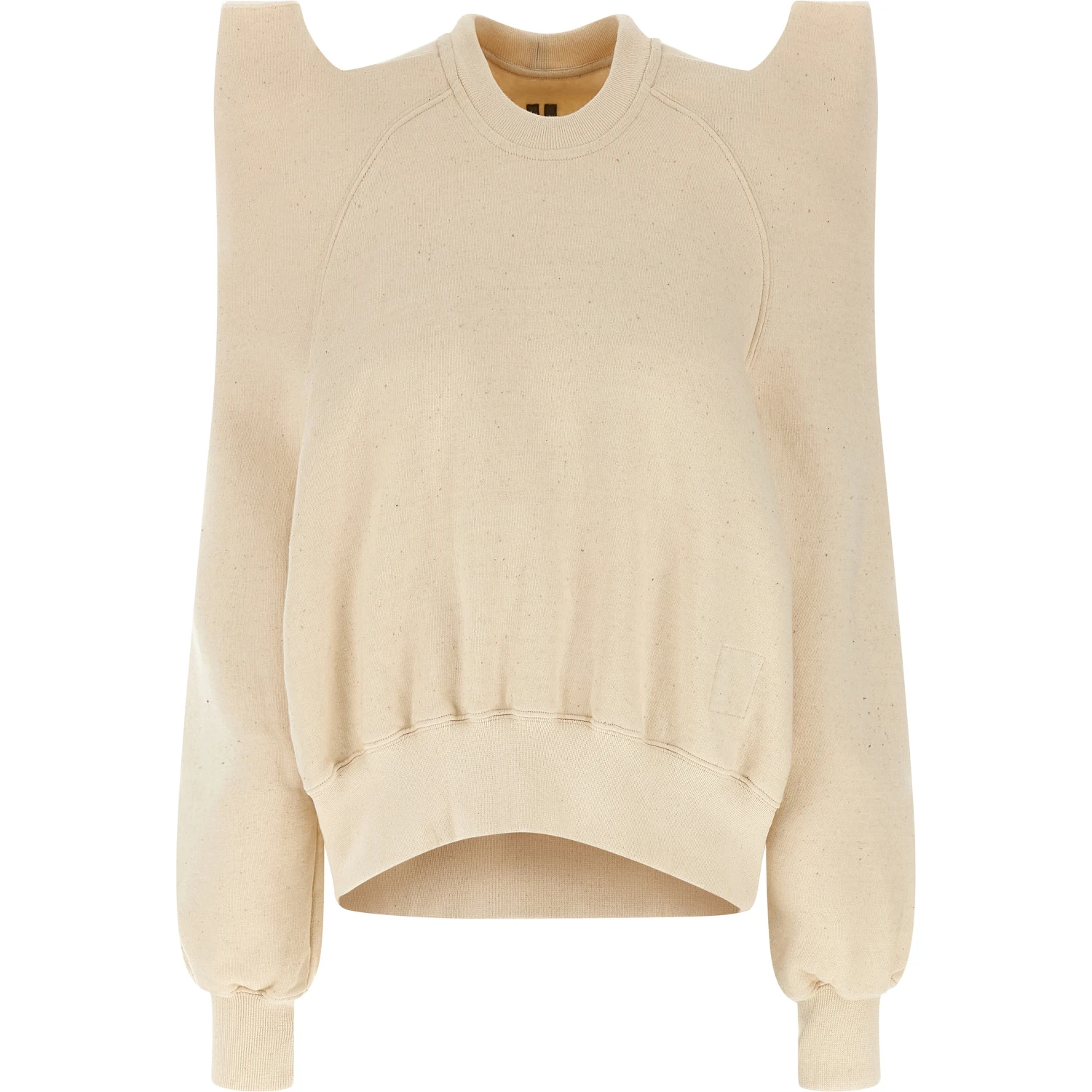 Beige Cotton Sweatshirt