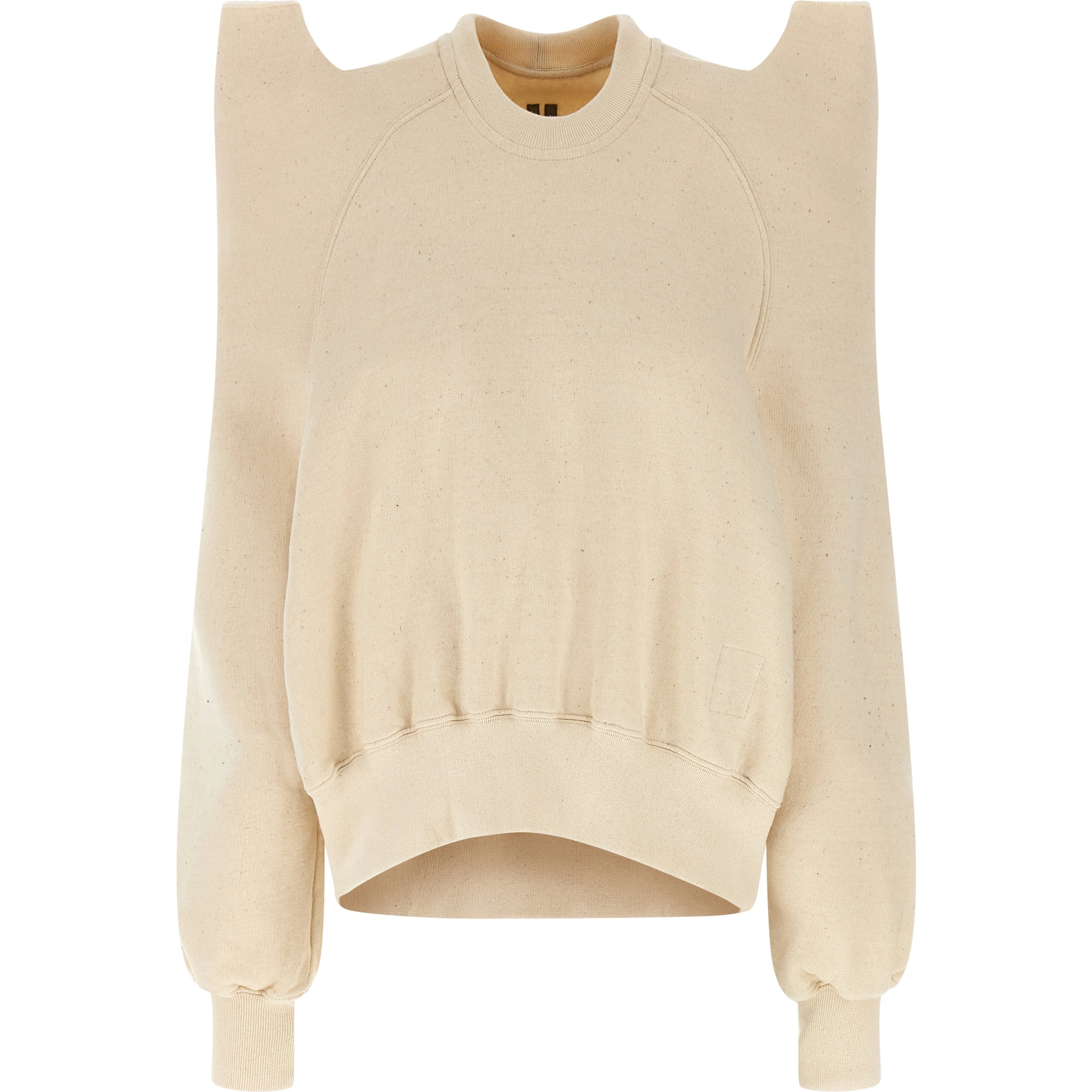 Beige Cotton Sweatshirt