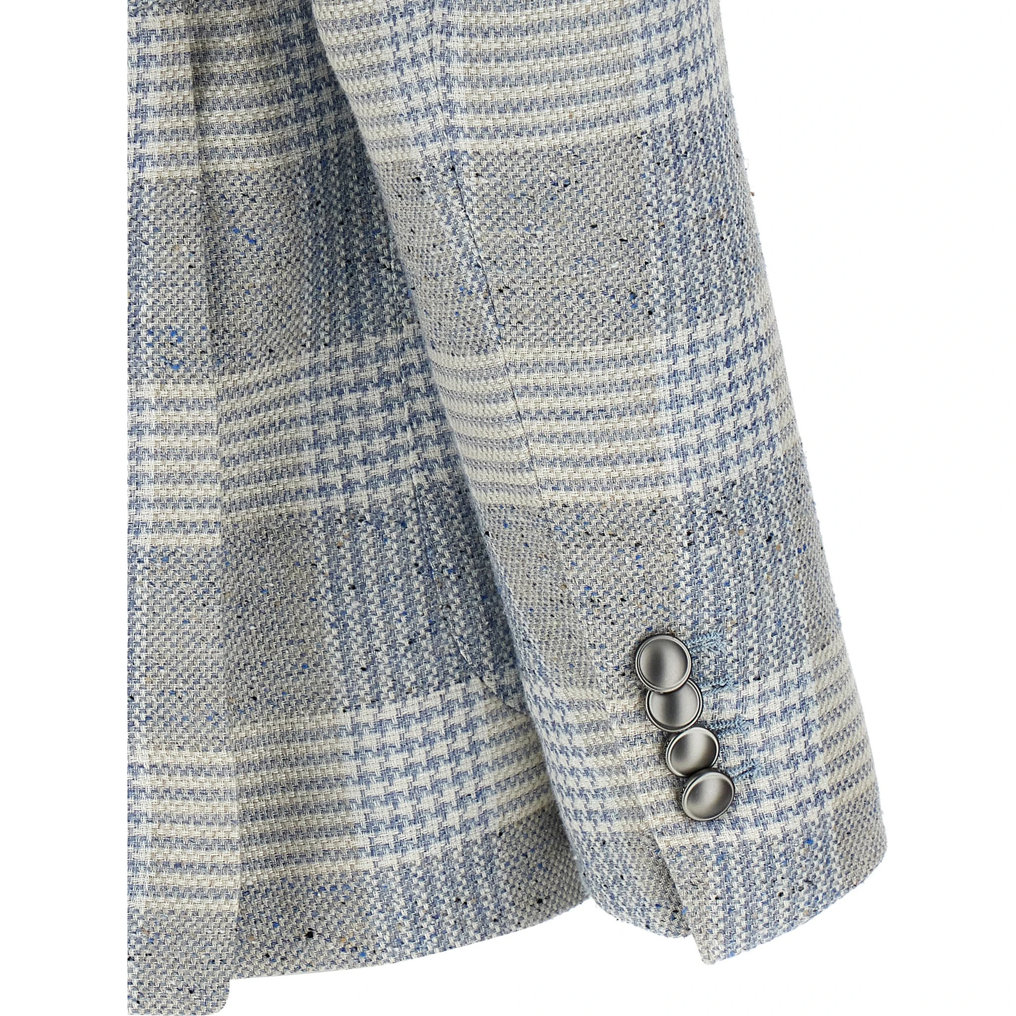 Blue Cotton Blazer