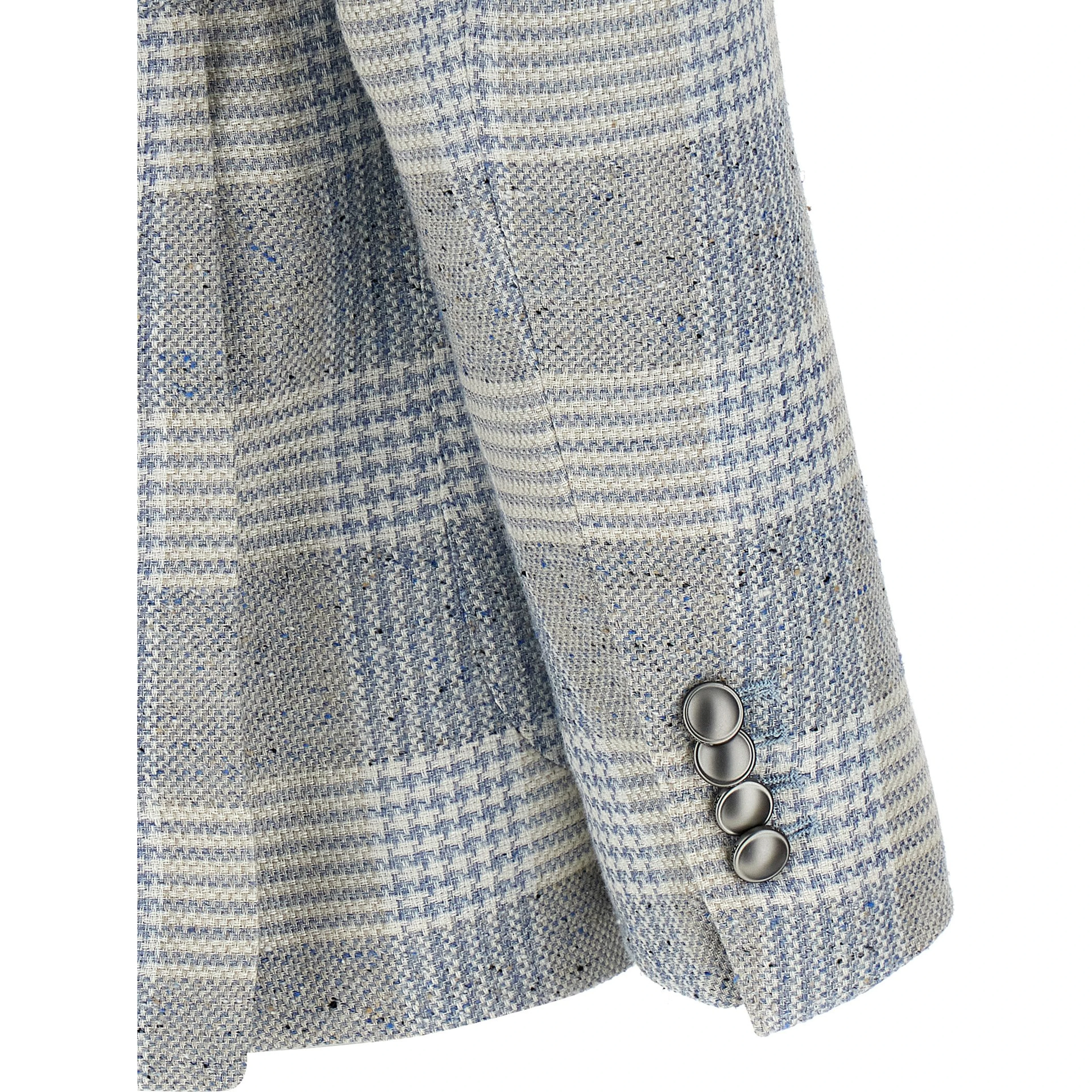 Blue Cotton Blazer