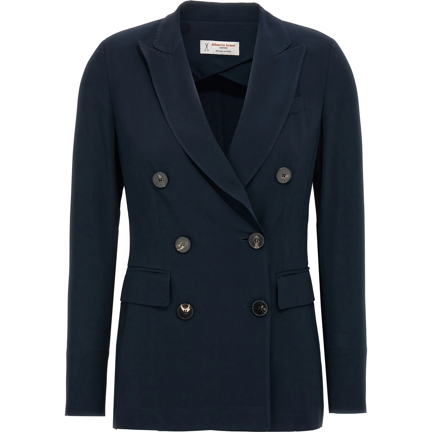 Blue Viscose Blazer