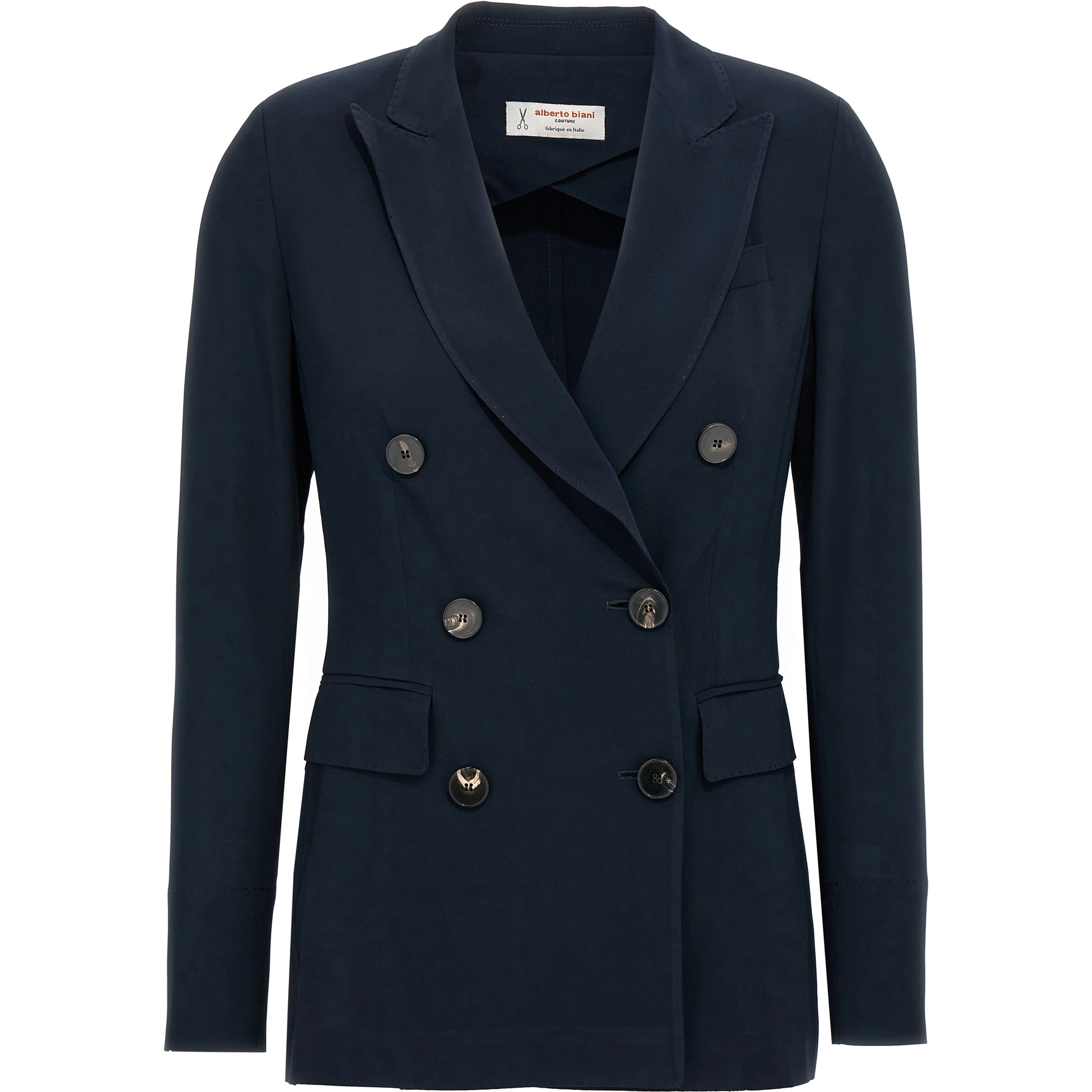 Blue Viscose Blazer