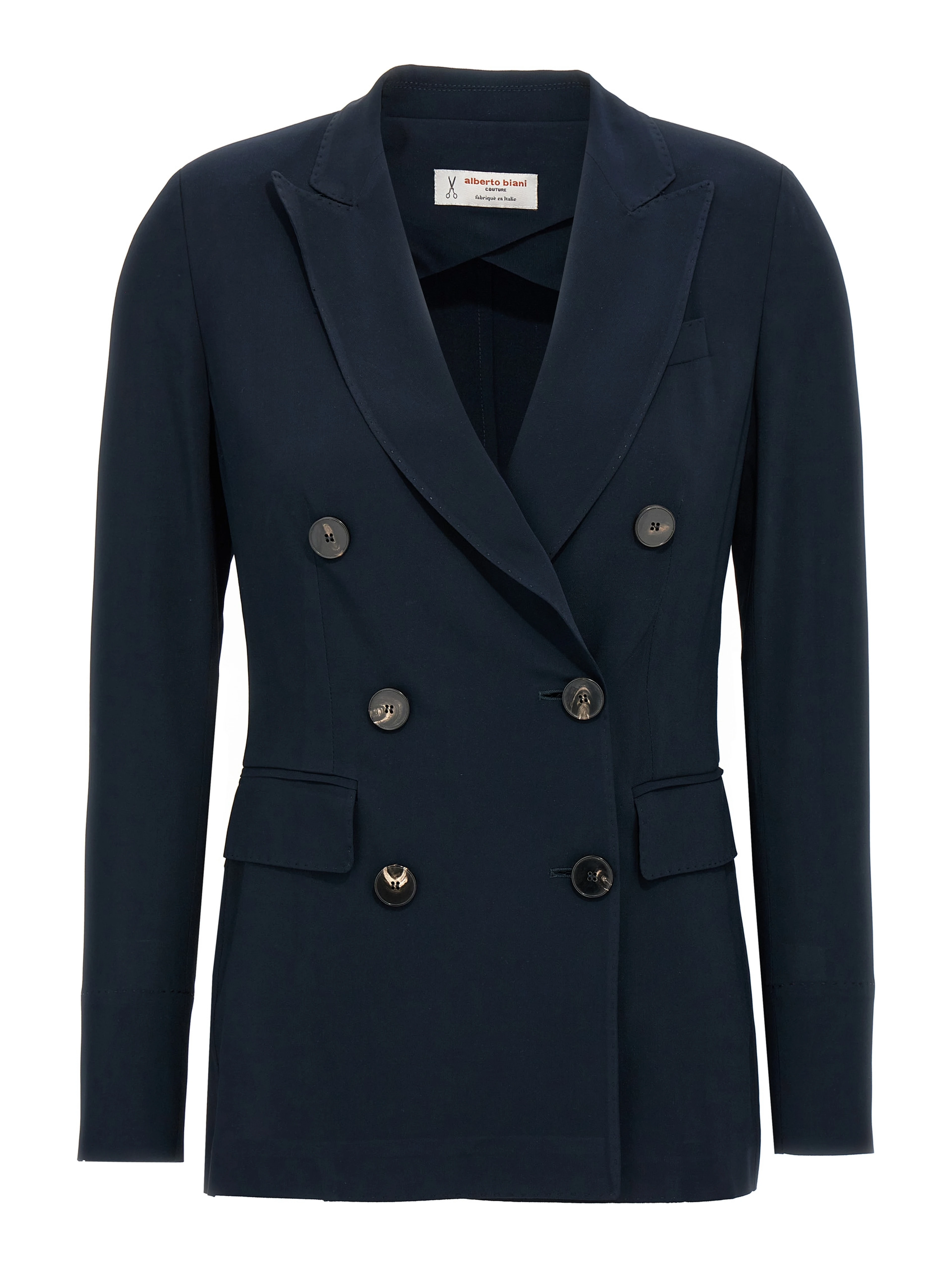 Blue Viscose Blazer