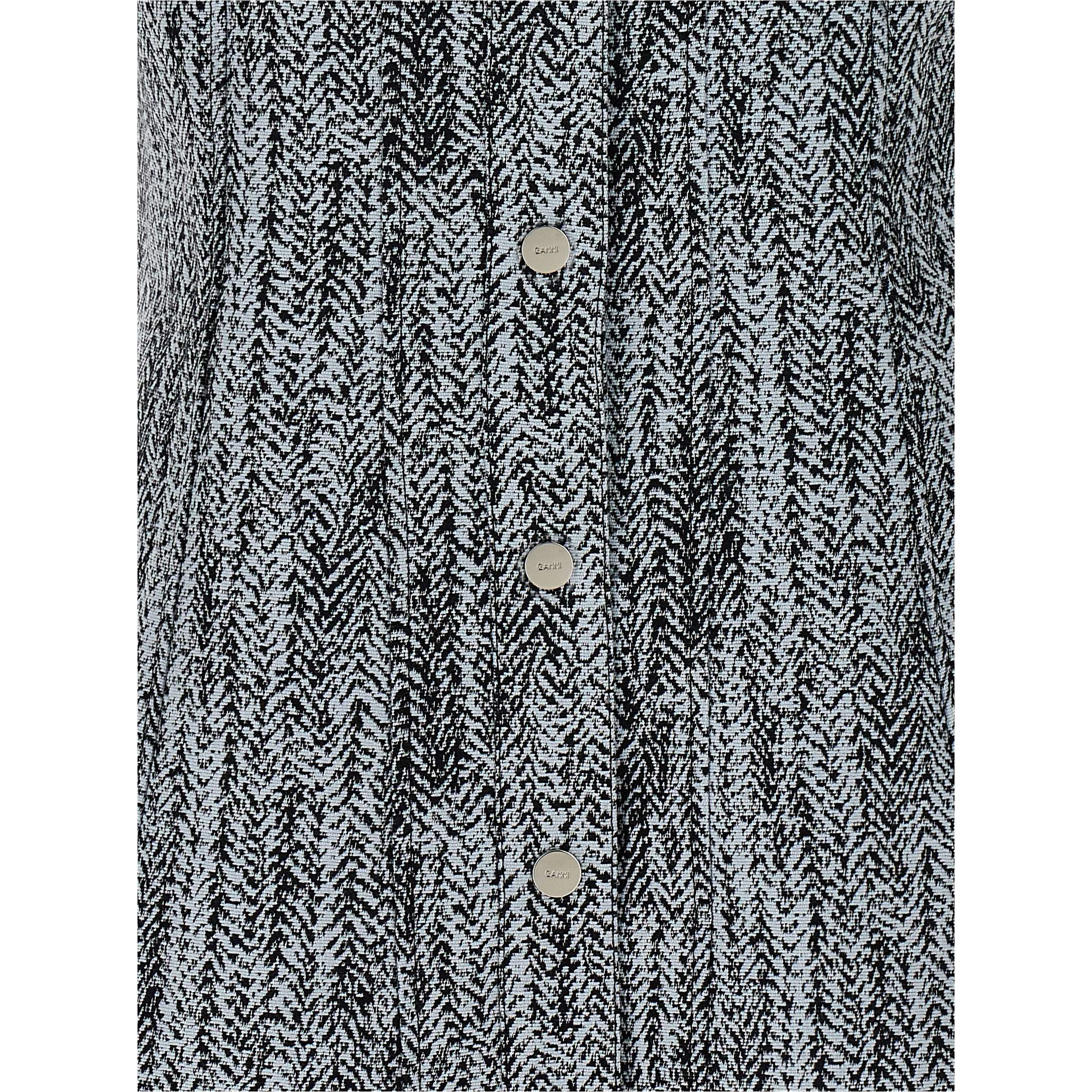 Multicolor Cotton Short Dress