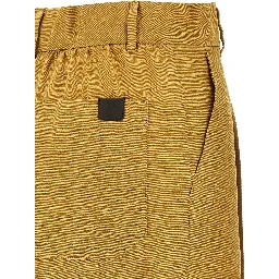 Gold Fluorofiber Dress Pants
