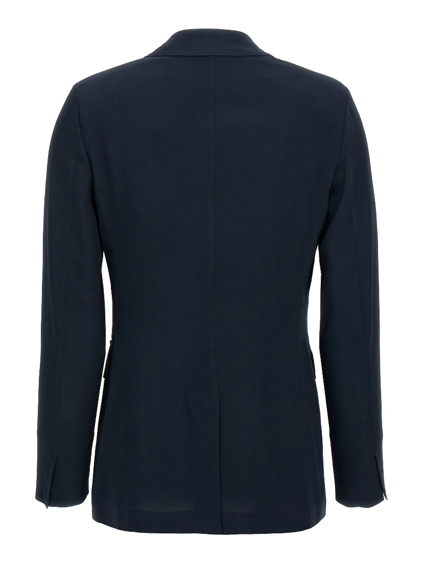 Blue Viscose Blazer