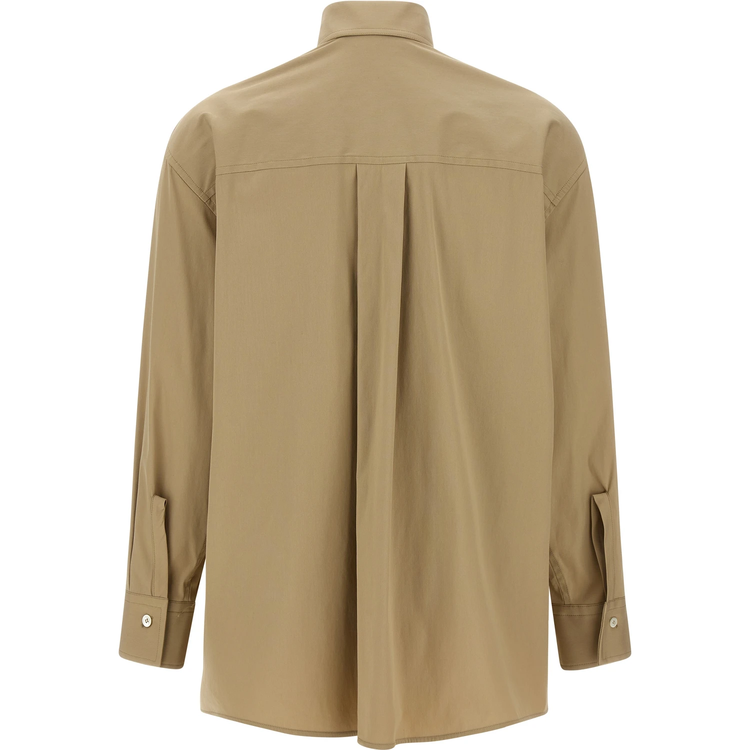 Beige Cotton Blouse