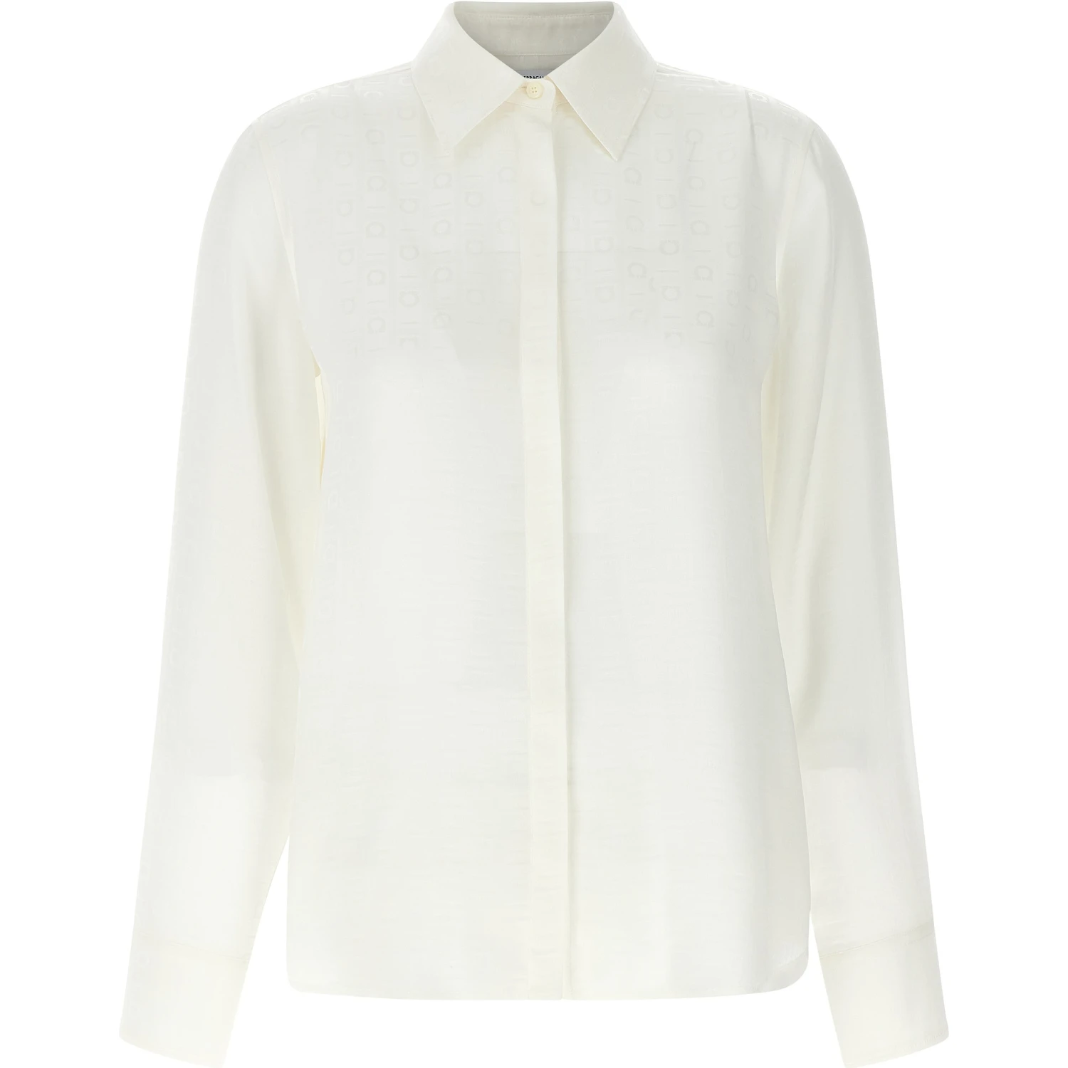 White Silk Blouse