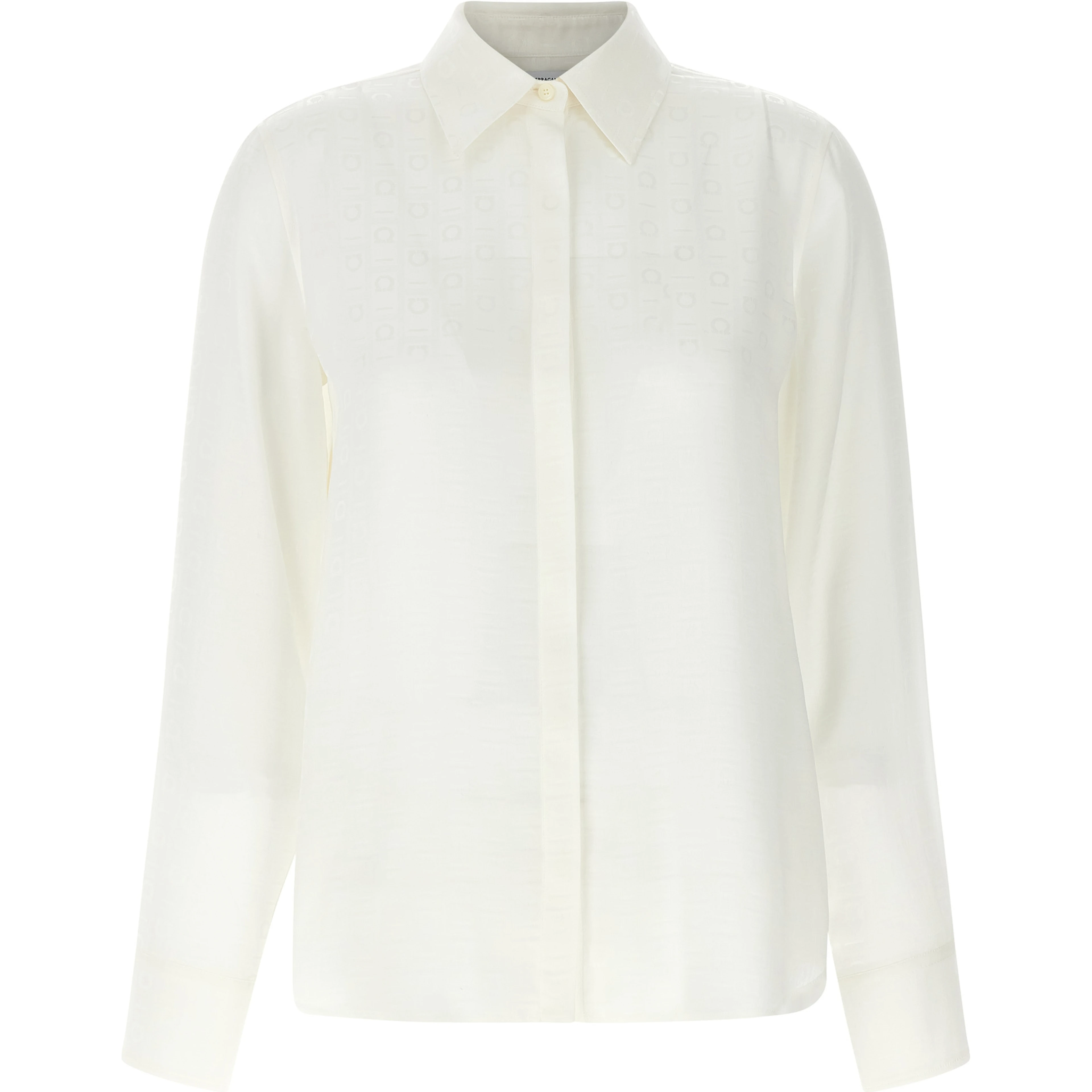 White Silk Blouse