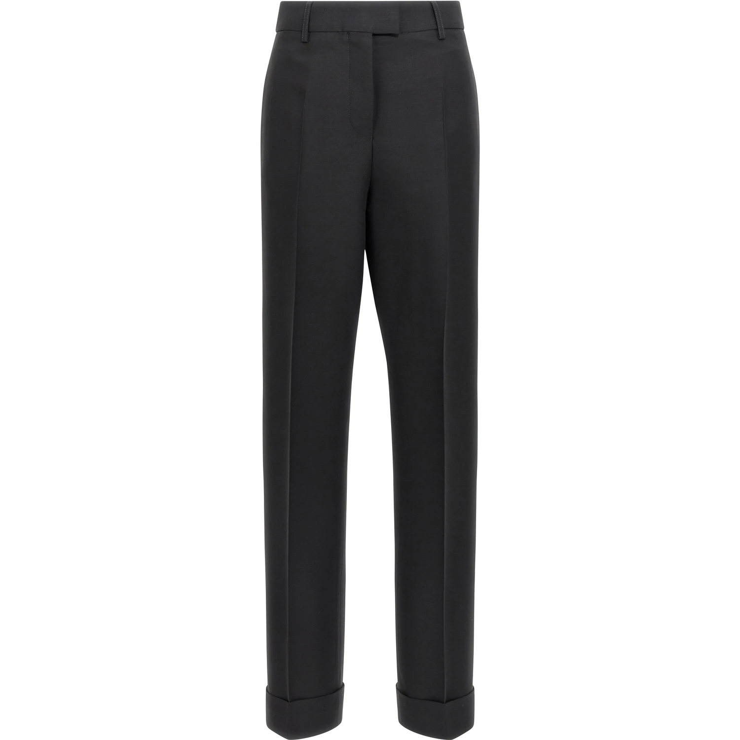 Black Viscose Dress Pants