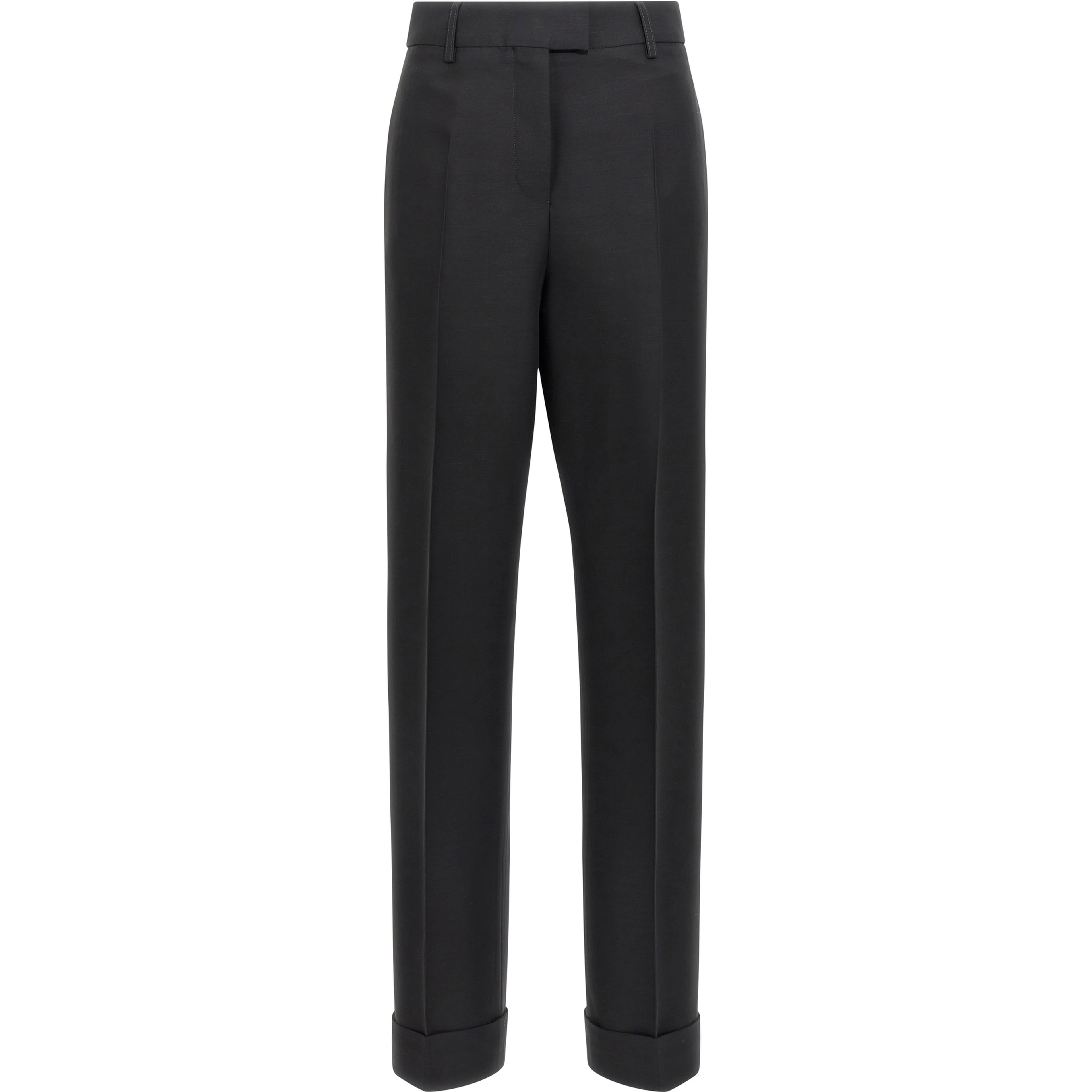 Black Viscose Dress Pants