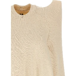 Beige Cotton Sweatshirt